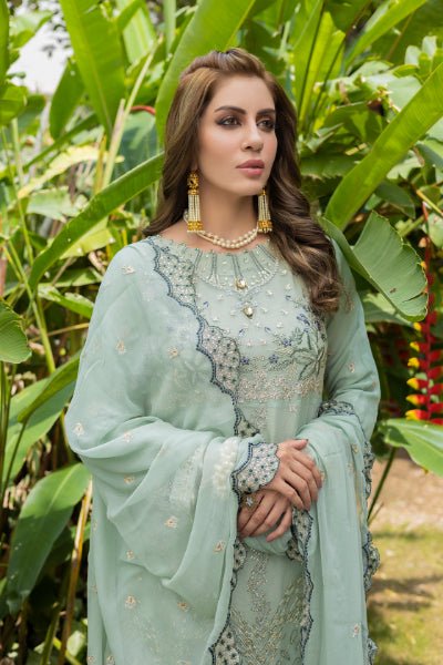 Mizka by Mi-Creation Luxury  Embroidered Chiffon Collection-100% Original