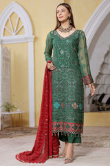 La'Fleur By Maryam's Chiffon Embroidered Collection