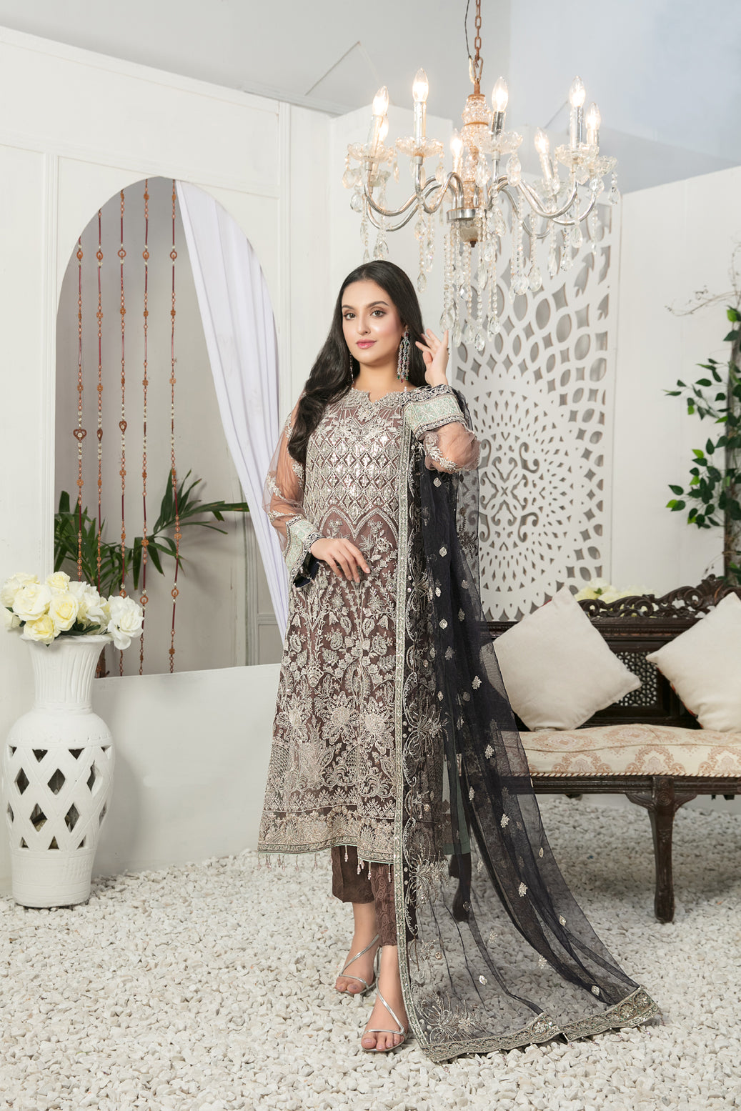 Lydia by Tawakkal Luxury Chiffon Embroidered Collection