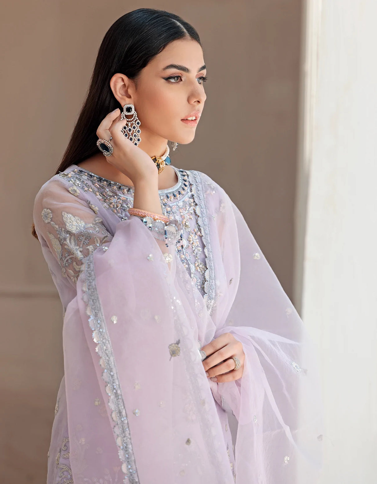 Nafasat By Emaan Adeel Embroidered Chiffon Collection