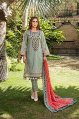 Jaan-E-Ada Digital Print and Embroidered Lawn Collection By Tawakkal 100% Original