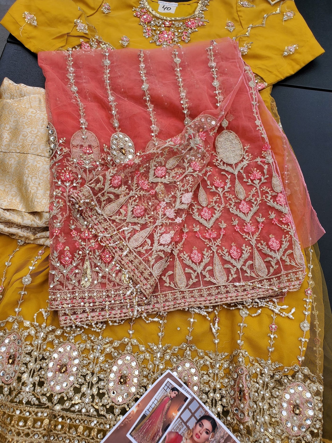 Pakistani Stitched Embroidery Party Wear Dresses Ready To Ship