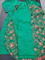 Indian Cotton Stitched Embroidery Suit Ready To Ship