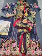 Pakistani Stitched Embroidery Lawn Suit Ready To Ship