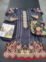 Pakistani Stitched Embroidery Lawn Suit Ready To Ship