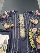 Pakistani Stitched Embroidery Lawn Suit Ready To Ship