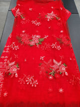 Indian Cotton Stitched Embroidery Suit Ready To Ship