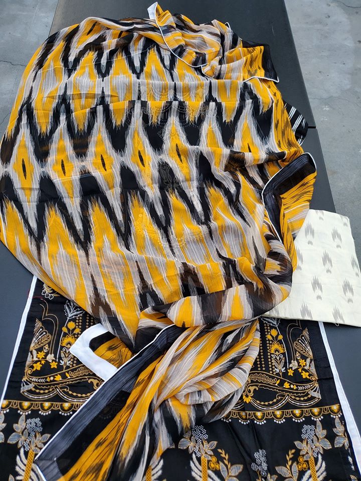 Pakistani Stitched Embroidery Lawn Suit Ready To Ship