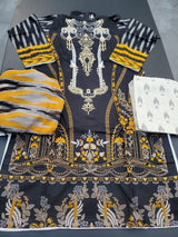 Pakistani Stitched Embroidery Lawn Suit Ready To Ship