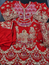 Pakistani Stitched Embroidery Party Suit Ready To Ship