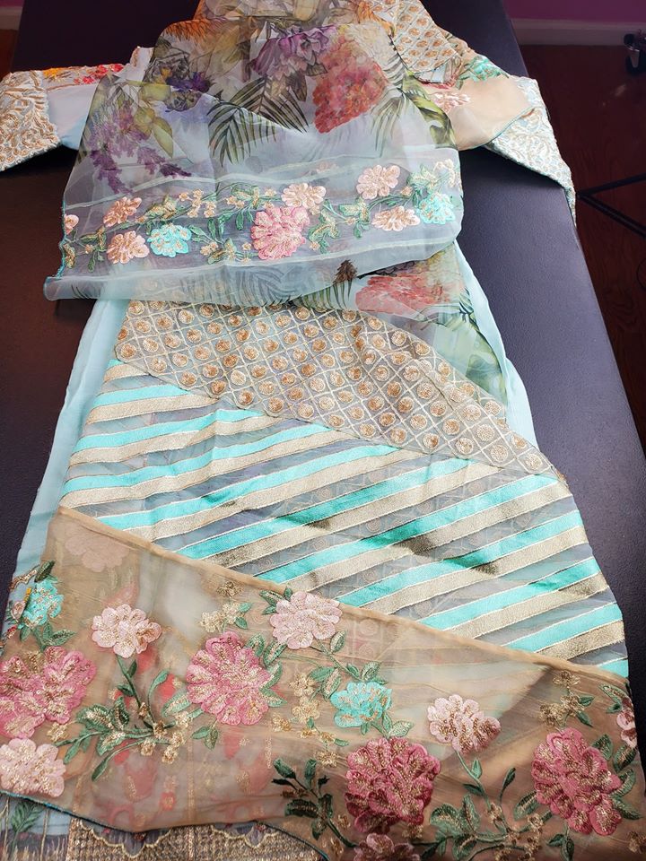 Pakistani Stitched Embroidery Party Wear Dresses Ready To Ship