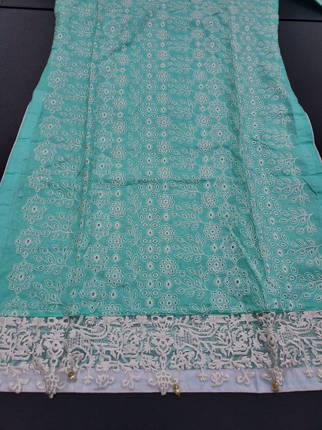 Pakistani Stitched Embroidery Lawn Suit Ready To Ship