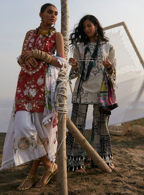 Mahgul Embroidered Lawn 2020-100% Original Guaranteed