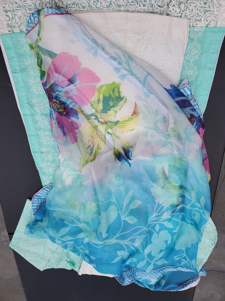 Pakistani Stitched Embroidery Lawn Suit Ready To Ship