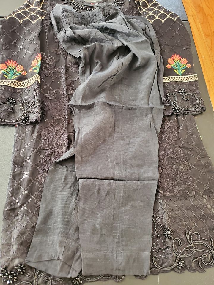 Pakistani Stitched Embroidery Party Wear Dresses Ready To Ship