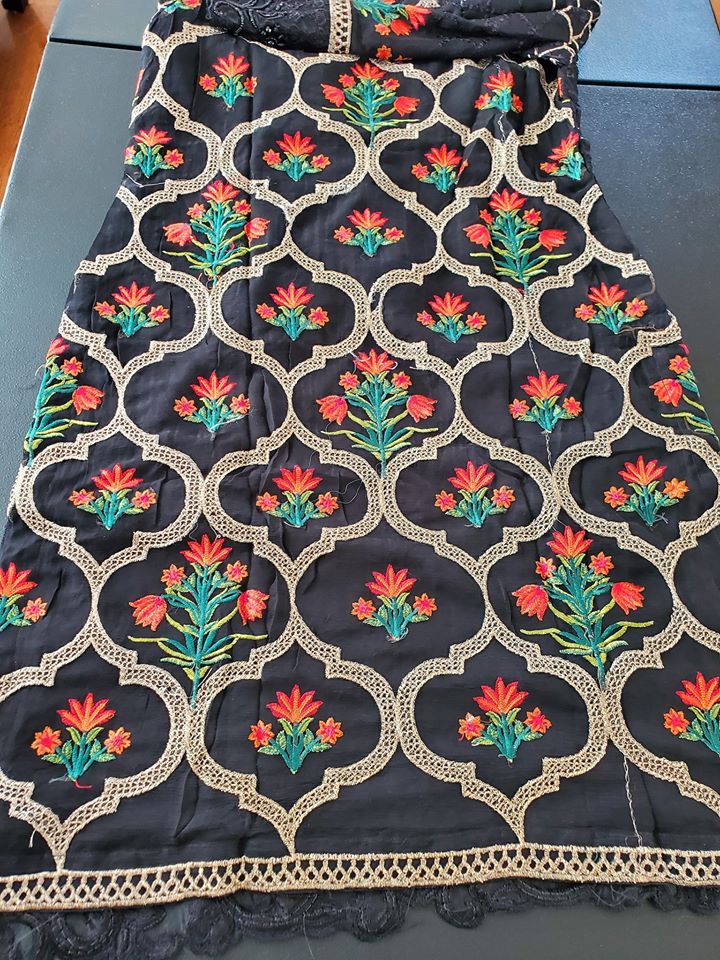 Pakistani Stitched Embroidery Party Wear Dresses Ready To Ship