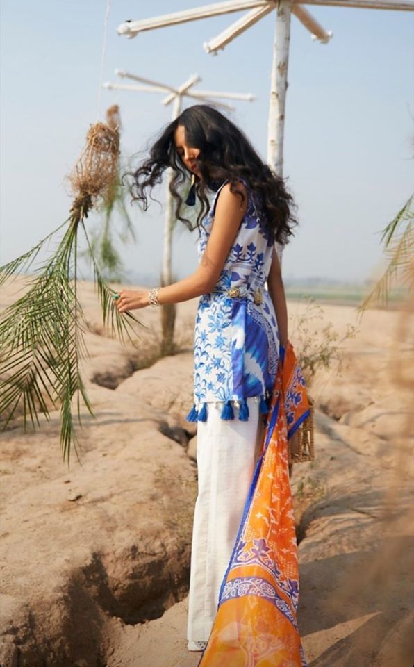 Mahgul Embroidered Lawn 2020-100% Original Guaranteed