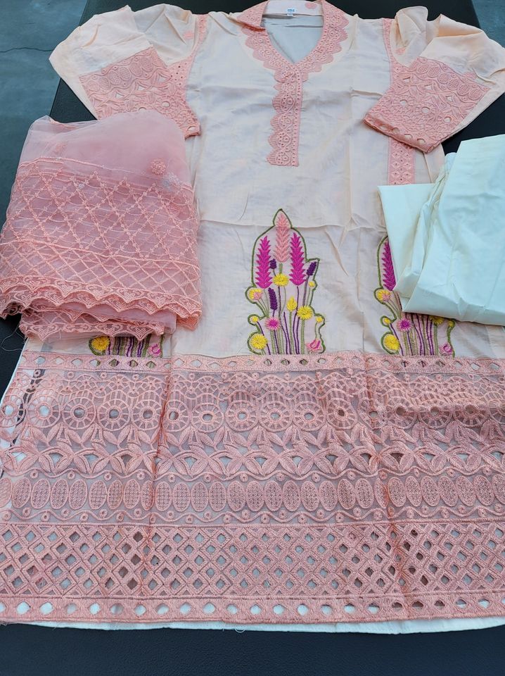 Pakistani Stitched Embroidery Lawn Ready To Ship