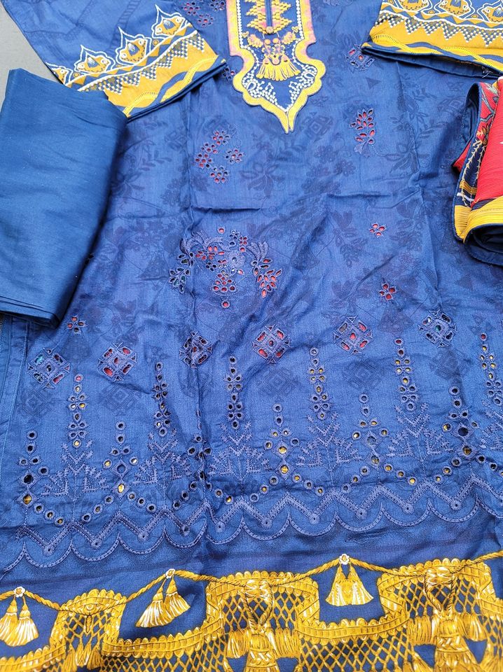 Pakistani Stitched Embroidery Lawn Suit Ready To Ship
