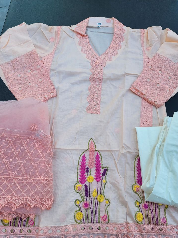 Pakistani Stitched Embroidery Lawn Ready To Ship