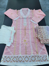 Pakistani Stitched Embroidery Lawn Ready To Ship