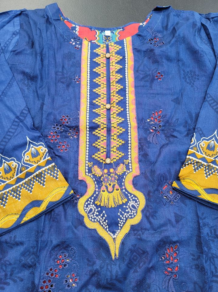 Pakistani Stitched Embroidery Lawn Suit Ready To Ship