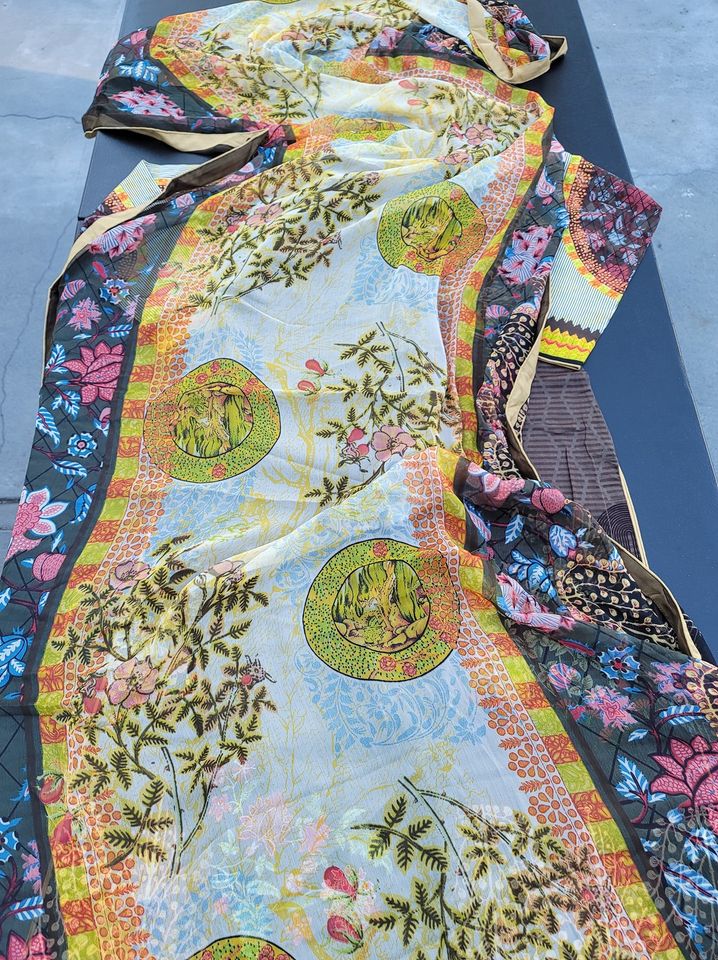 Pakistani Stitched Embroidery Lawn Suit Ready To Ship