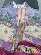 Pakistani Stitched Embroidery Lawn Suit Ready To Ship