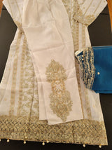 Pakistani Stitched Embroidery Party Wear Dresses Ready To Ship