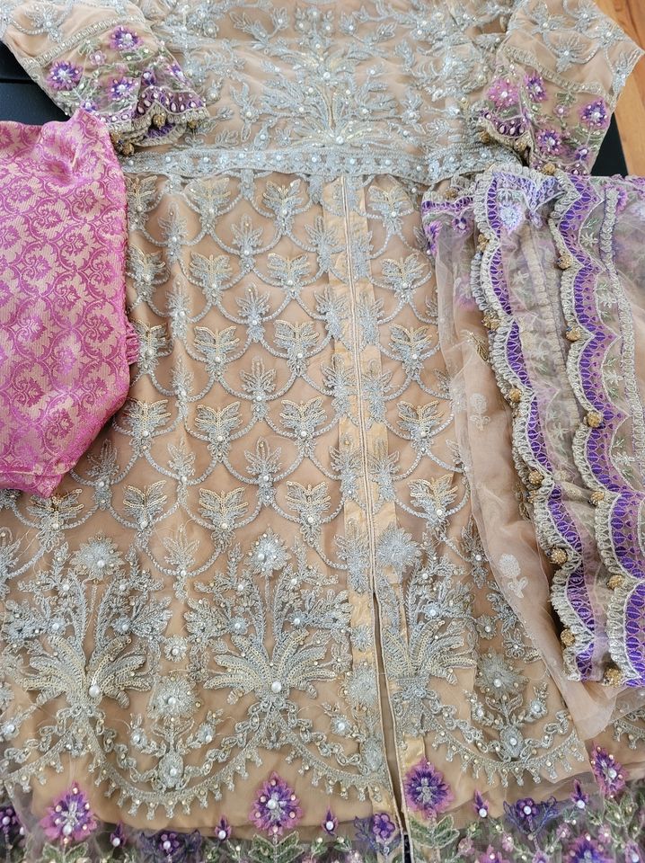 Pakistani Stitched Embroidery Party Wear Dresses Ready To Ship