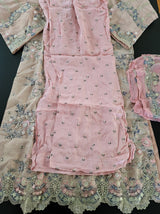 Pakistani Stitched Embroidery Party Wear Dresses Ready To Ship