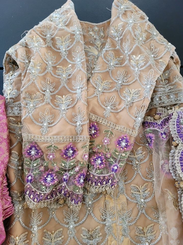 Pakistani Stitched Embroidery Party Wear Dresses Ready To Ship