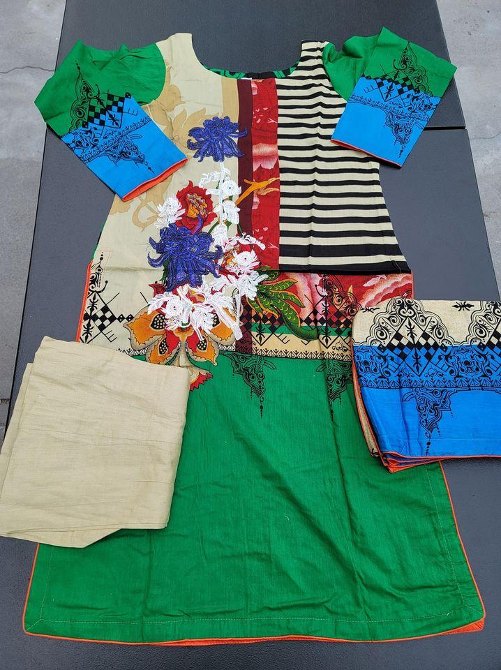 Pakistani Stitched Embroidery Lawn Suit Ready To Ship