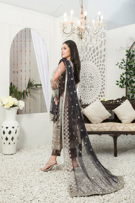 Lydia by Tawakkal Luxury Chiffon Embroidered Collection