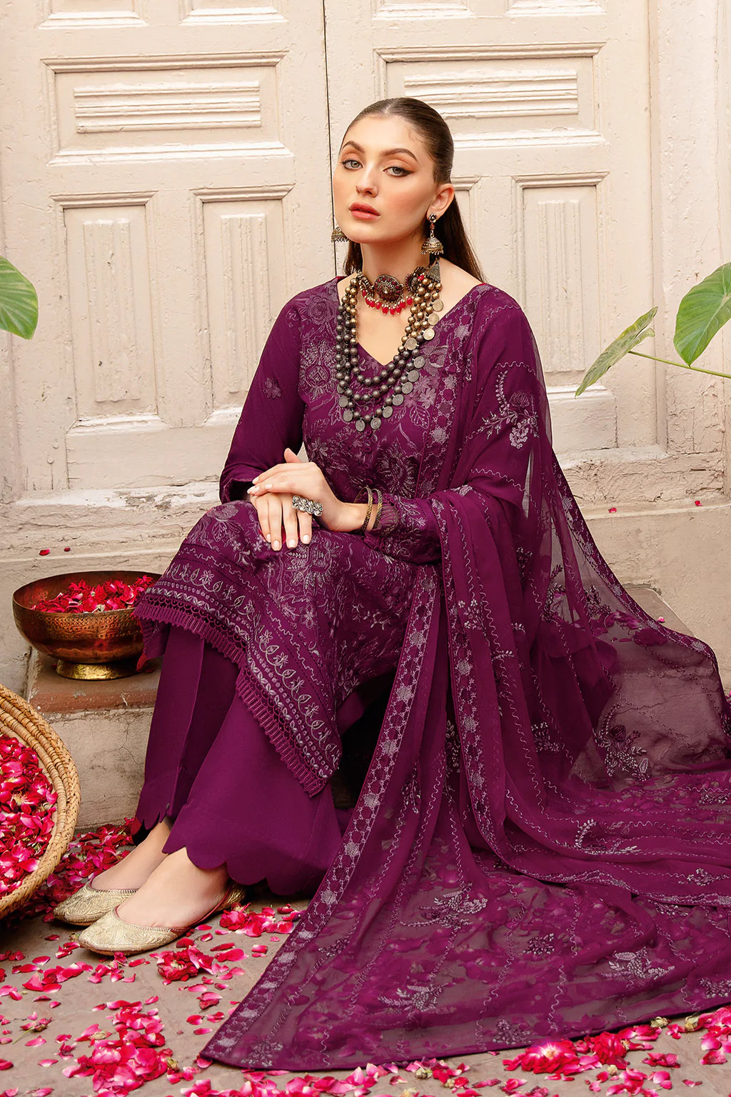 Reet by Ramsha Luxury Karandi Collection 100% Original