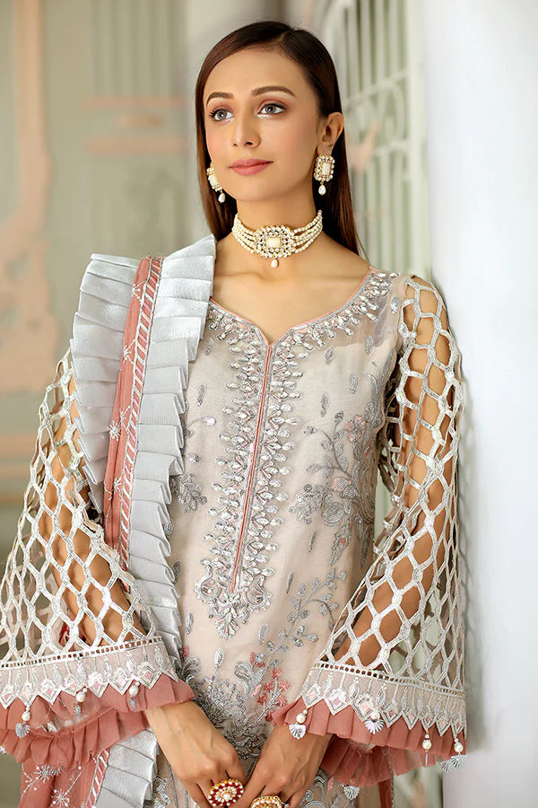 Lemilsa By Maryam's Chiffon Embroidered Collection