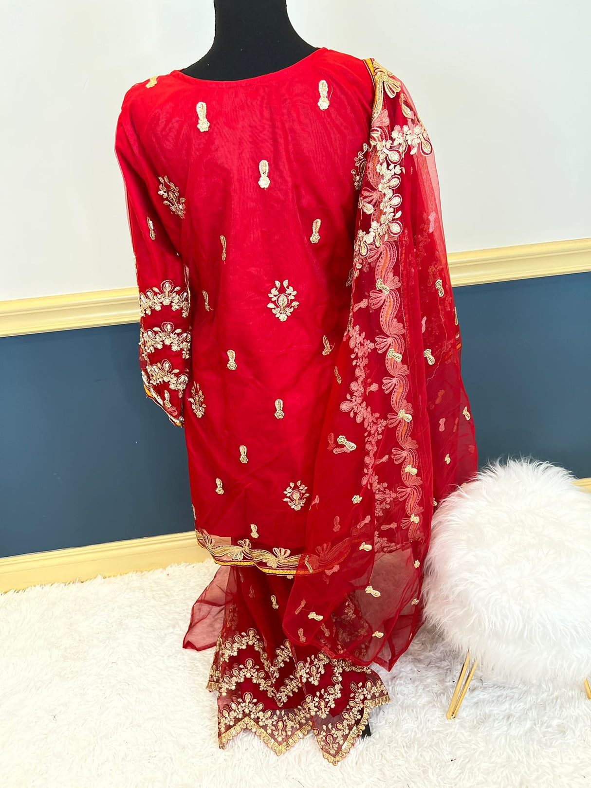 Pakistani Embroidered Party wear  Ready To Ship