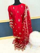 Pakistani Embroidered Party wear  Ready To Ship