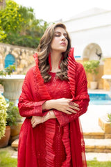 Mizka by Mi-Creation Luxury  Embroidered Chiffon Collection-100% Original