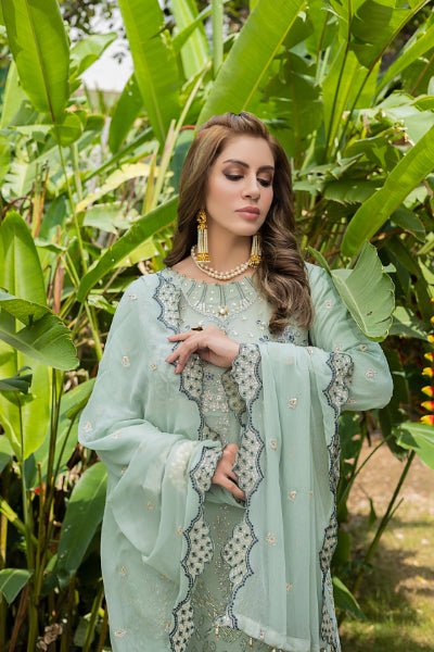Mizka by Mi-Creation Luxury  Embroidered Chiffon Collection-100% Original