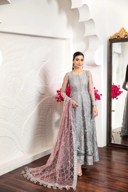 Alizeh Fashion By Bilal's Embroidered Chiffon Collection 2021 -100% Original Guaranteed