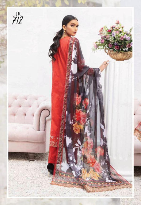 FALAK By Johra Embroidered Lawn Collection 2021 -100% Original Guaranteed