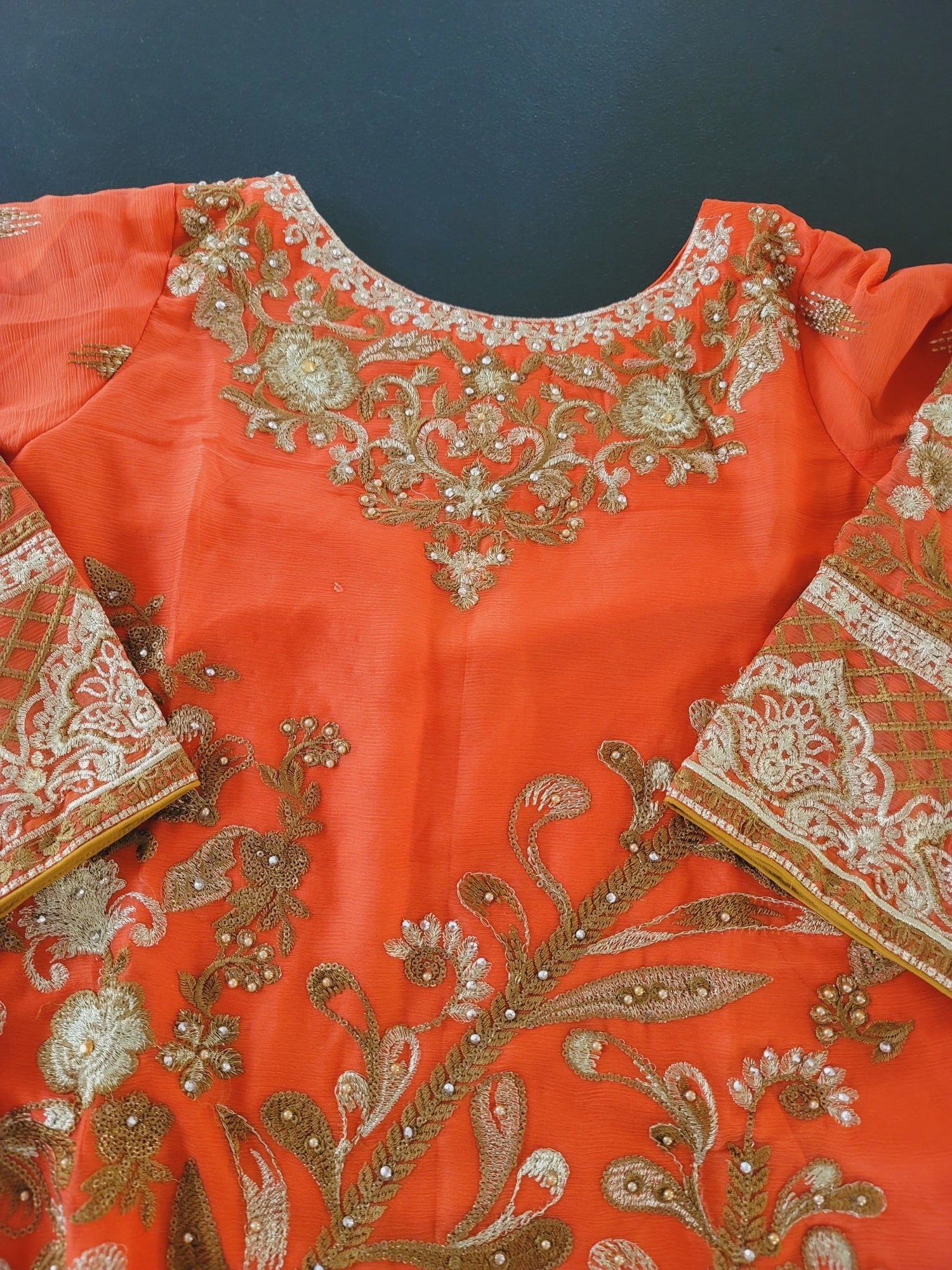 Pakistani Stitched Embroidery Party Wear Dresses Ready To Ship