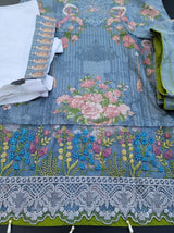 Pakistani Stitched Embroidery Lawn Suit Ready To Ship