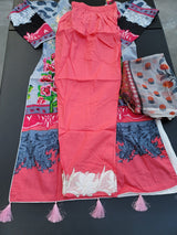 Pakistani Stitched Embroidery Lawn Suit Ready To Ship