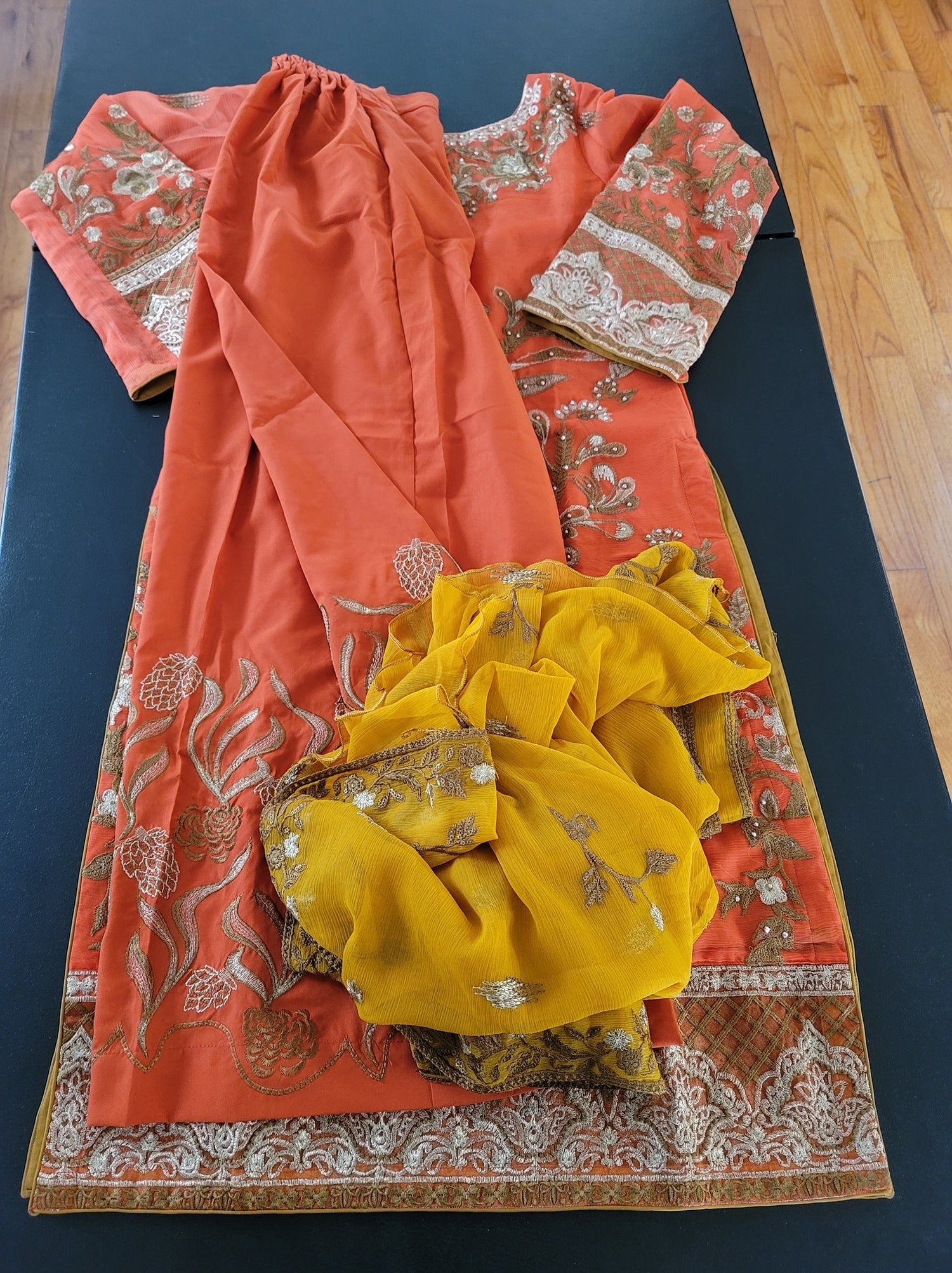 Pakistani Stitched Embroidery Party Wear Dresses Ready To Ship