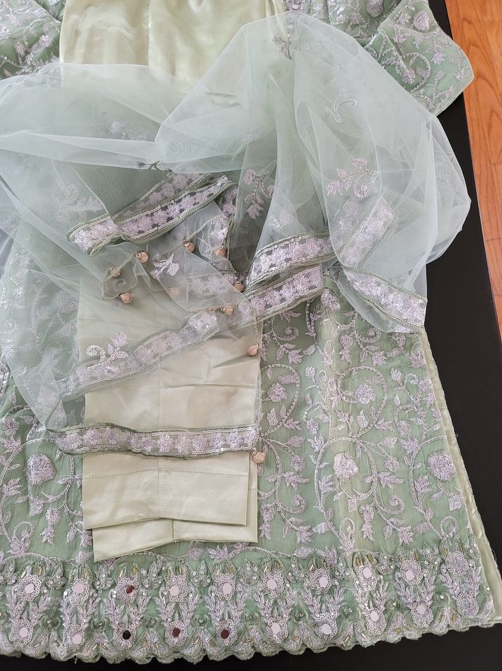 Pakistani Stitched Embroidery Party Wear Dresses Ready To Ship