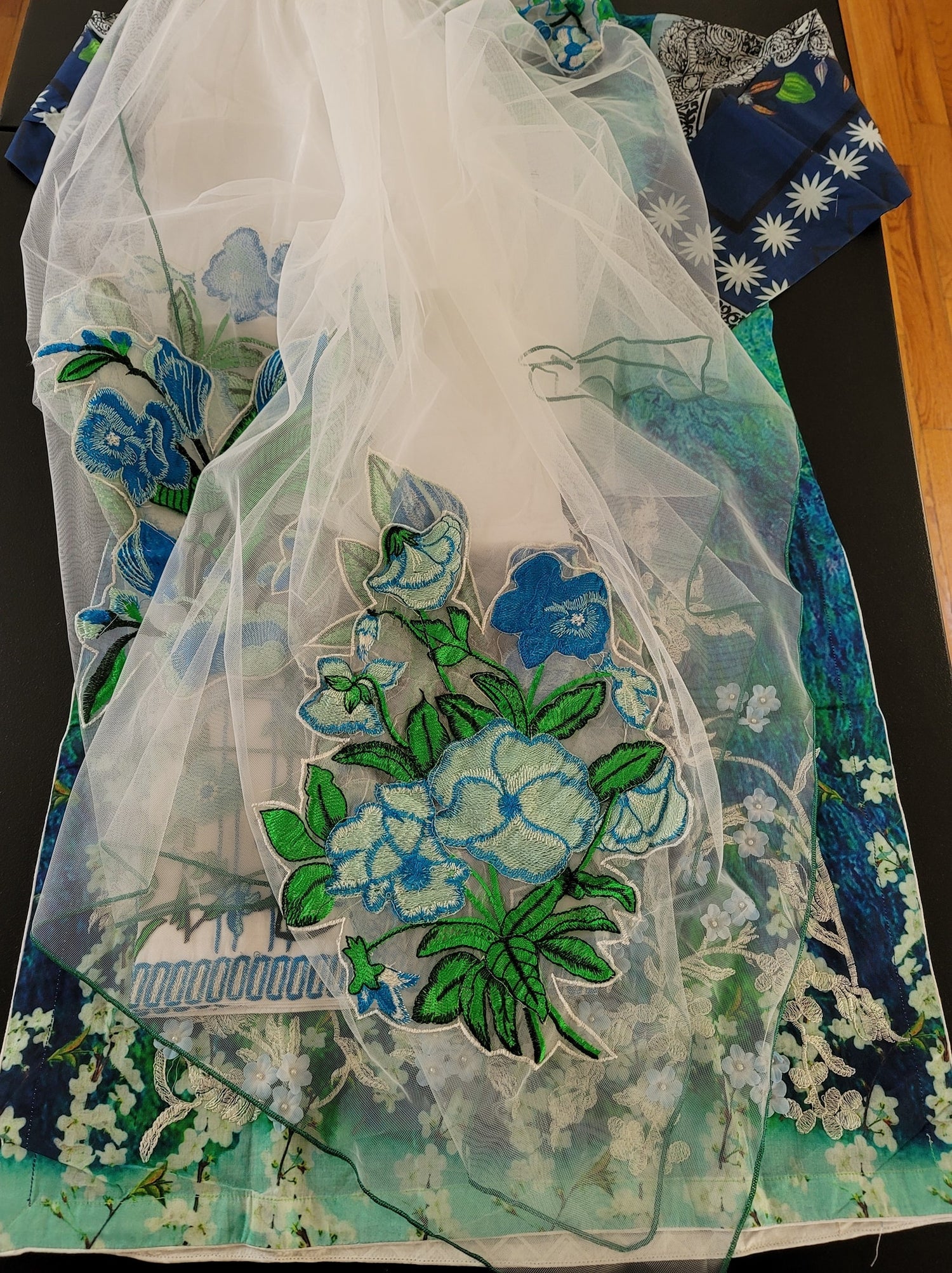 Pakistani Stitched Embroidery Lawn Suit Ready To Ship