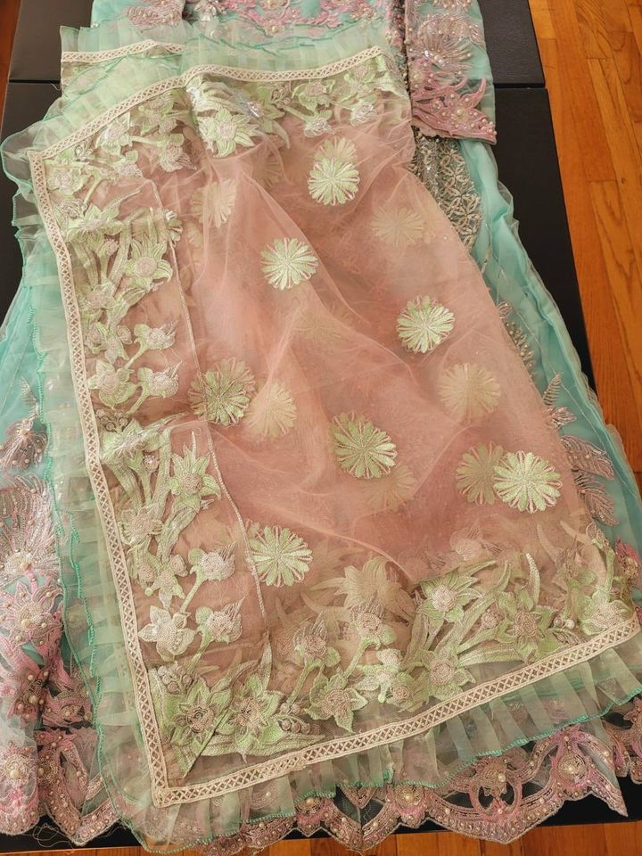 Pakistani Stitched Embroidery Party Wear Dresses Ready To Ship