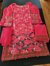 Pakistani Stitched Embroidery Party Wear Dresses Ready To Ship